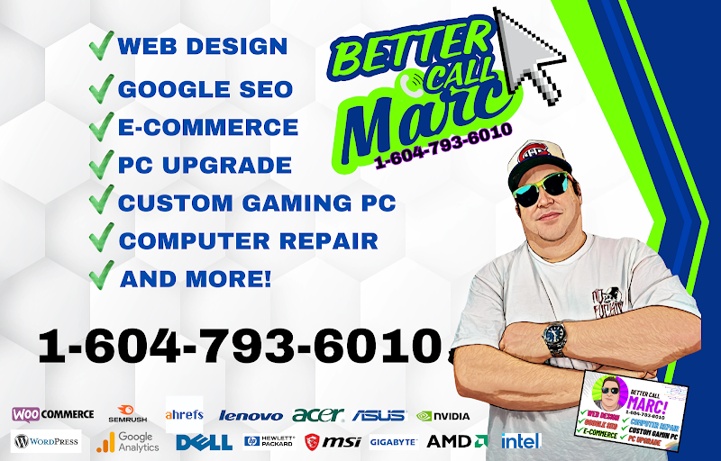 BETTER CALL MARC! | SEO & Web Design & Computer Builds and Repair! photo