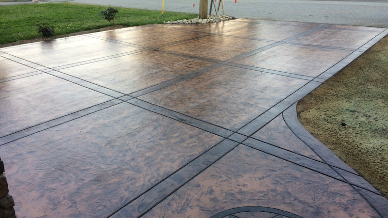 Crossroads Stamped Concrete